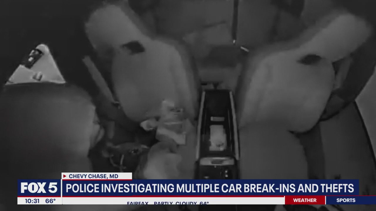 Montgomery County police investigating multiple car break-ins, thefts ...