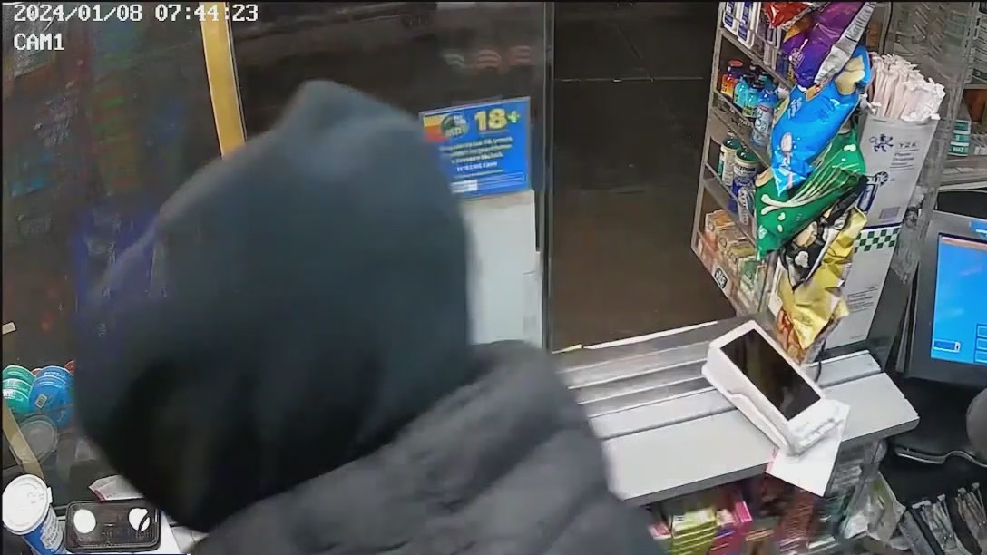 Newsstand robbery pattern