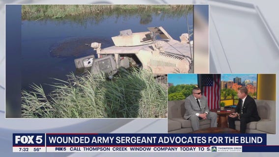 Wounded Army Sergeant Advocates for the Blind