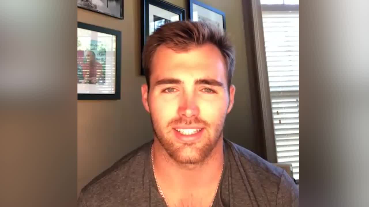 Jake Fromm reacts to being drafted by Bills in fifth round