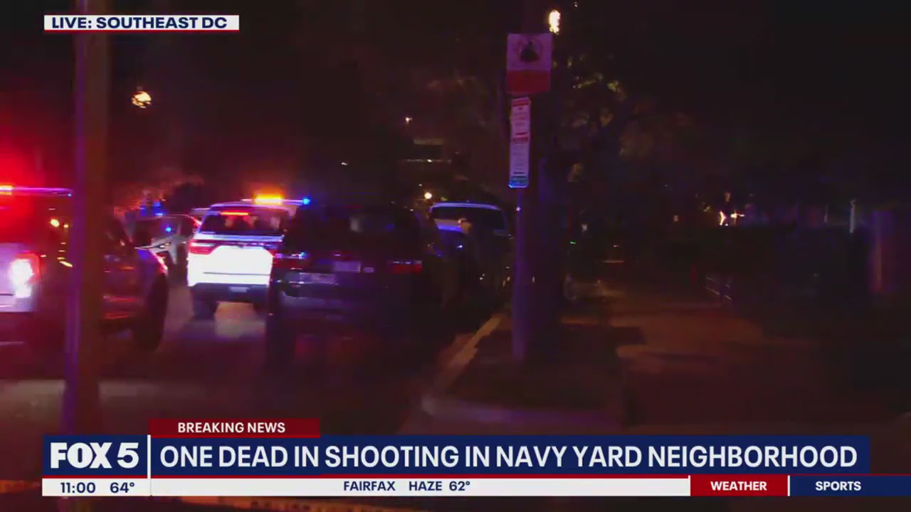Shooting in Navy Yard leaves one dead
