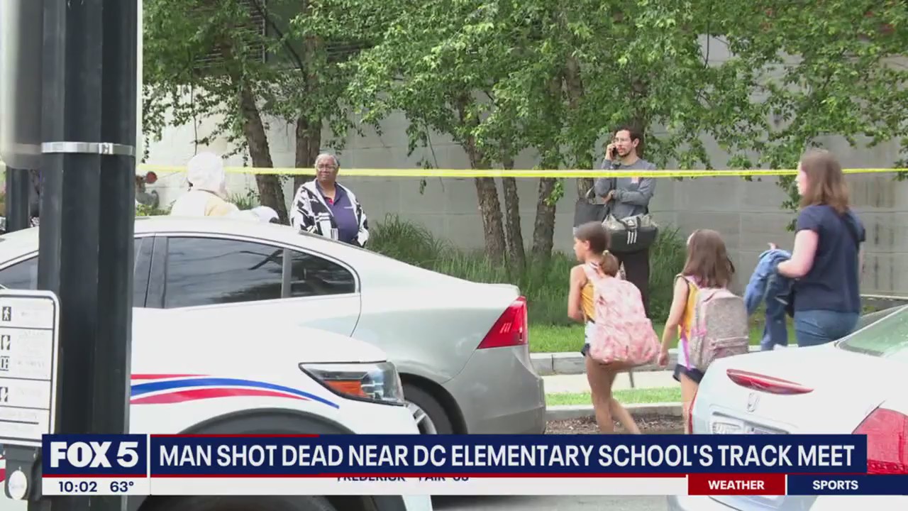 Man killed near DC elementary school's track meet | FOX 5 DC