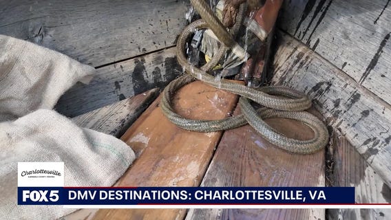 Cruising along the James River