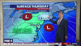 DC weather: Showers and storms expected Thursday