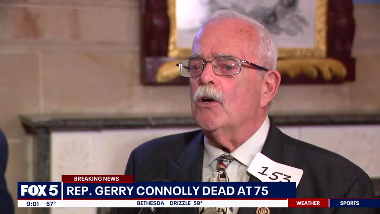 Virginia Rep. Gerry Connolly dead at age 75