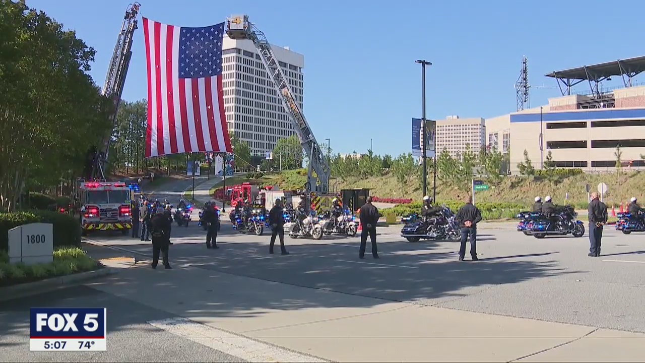 Funeral for fallen Smyrna police officer | FOX 5 Atlanta