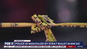 Police identify man killed by stray bullet in Northwest DC