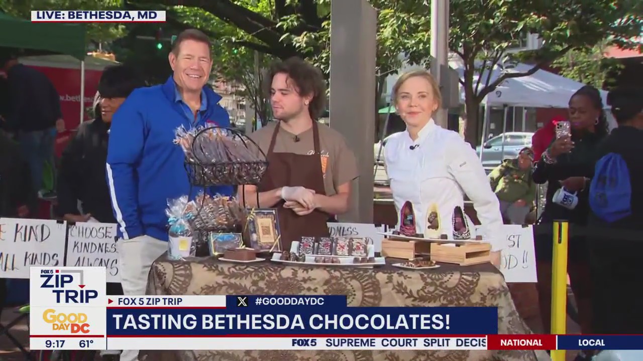 Zip Trip to Bethesda: Bethesda Chocolates