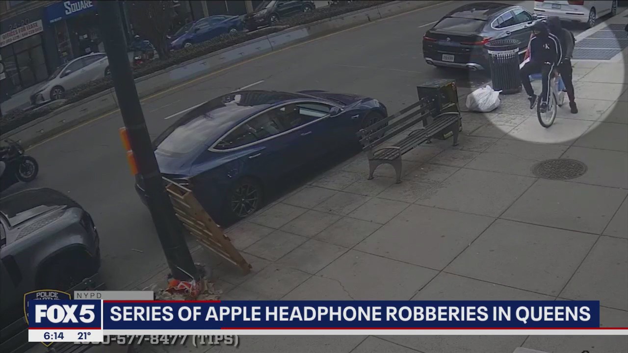 String of apple headphone robberies