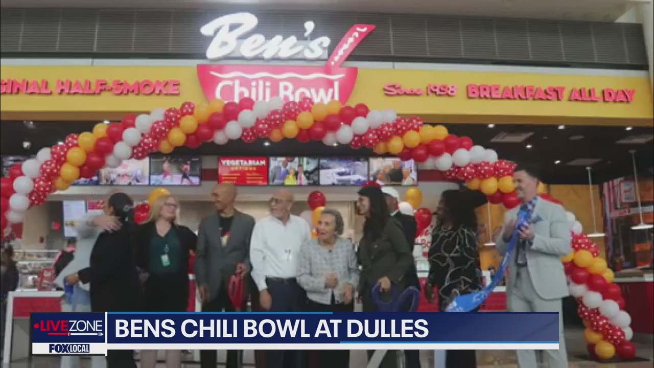 Ben?s Chili Bowl opens at Dulles International Airport