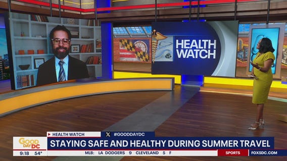 Staying safe and healthy during summer travel