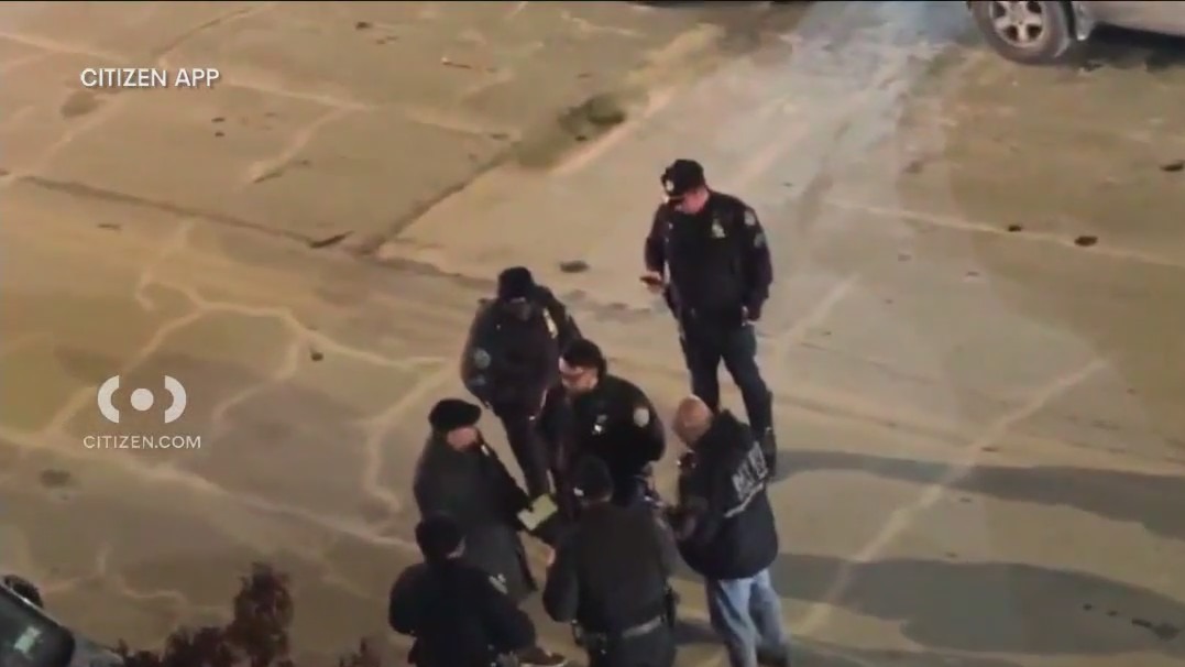 Police officer struck by car in Inwood