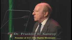 October 1998: Marion Barry recognized for contributions to DC gay community