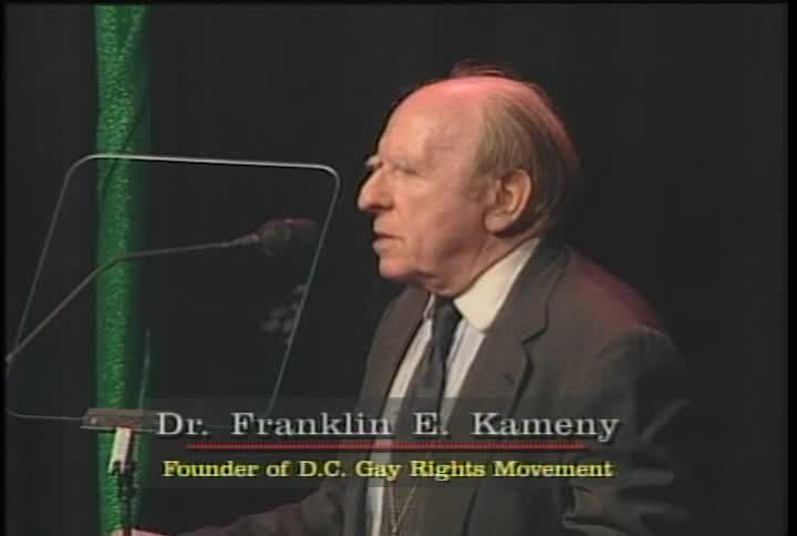 October 1998: Marion Barry recognized for contributions to DC gay community