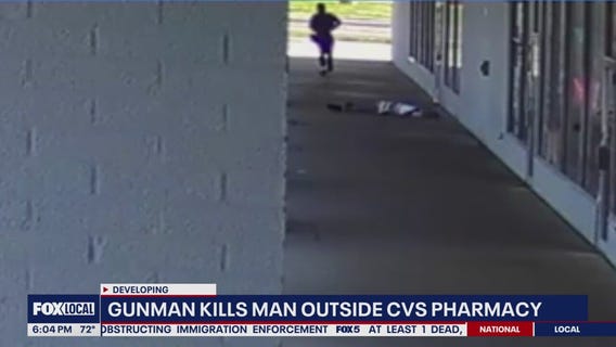 Surveillance video of fatal shooting outside CVS Pharmacy