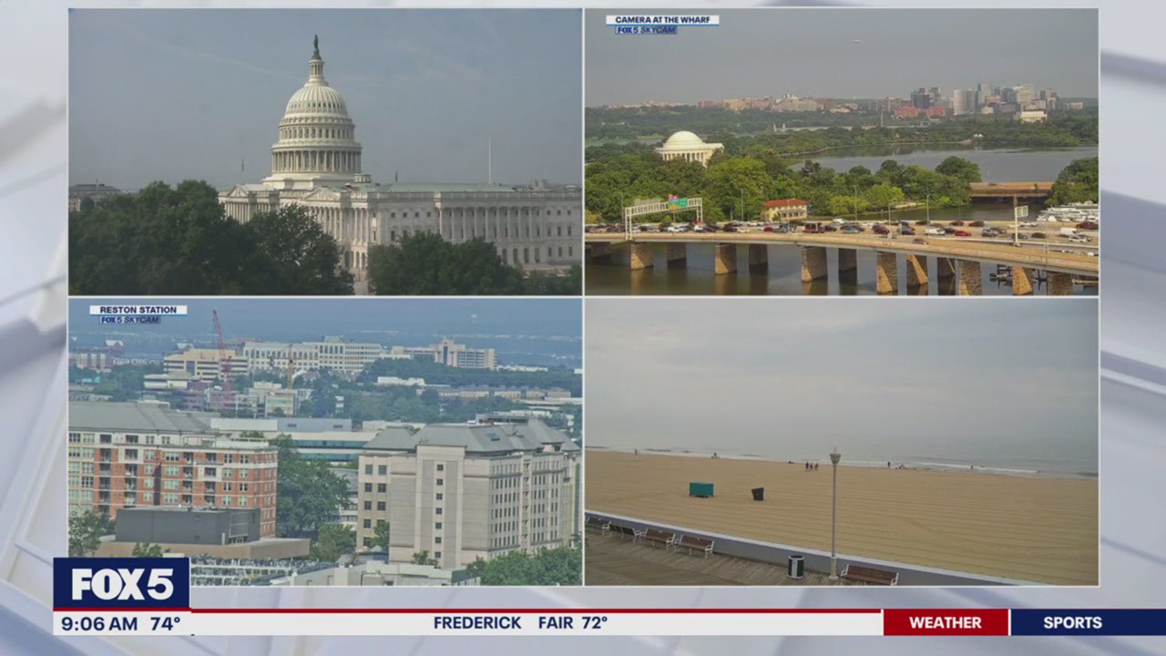 Weather forecast for Friday June 6, 2025