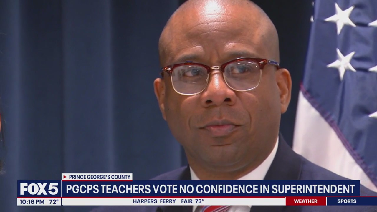 PGCPS teachers hold vote of 'no confidence' in superintendent | FOX 5 DC