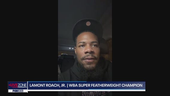 WBA Super Featherweight Champion Lamont Roach joins the LiveZone