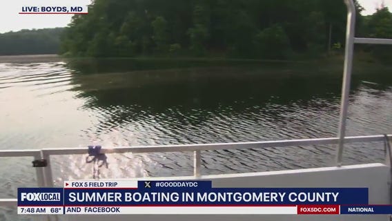 Summer Boating in Montgomery County