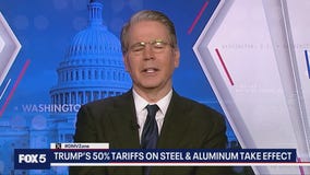 President Trump's 50% tariffs on steel and aluminum take effect