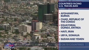 President Trump enacts travel restrictions for 19 countries