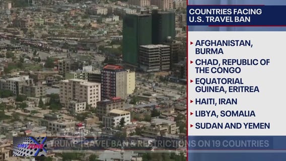 President Trump enacts travel restrictions for 19 countries