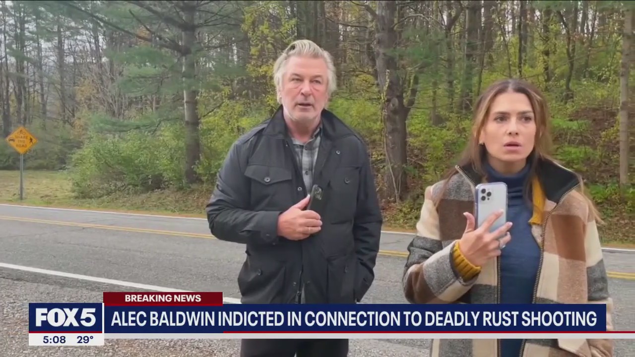 Alec Baldwin indicted for fatal shooting on 'Rust' movie set