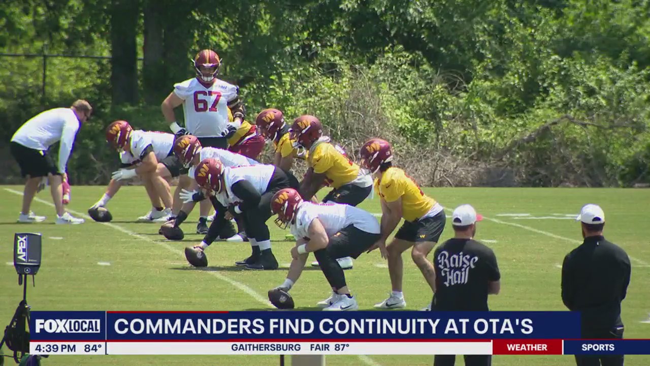 Washington Commanders OTA standouts