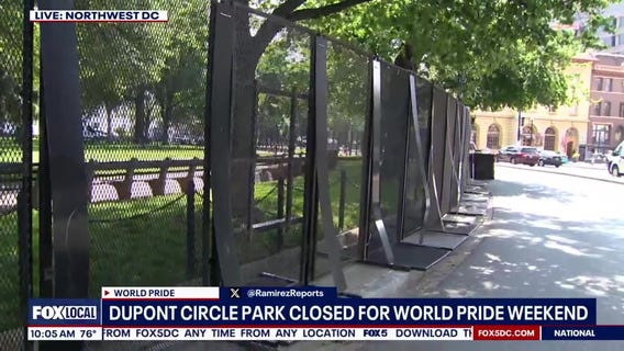 Dupont Circle closed for WorldPride