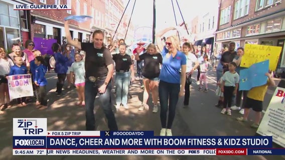 Zip Trip to Culpeper: Dance, Cheer and More with Boom Fitness & Kidz Studio