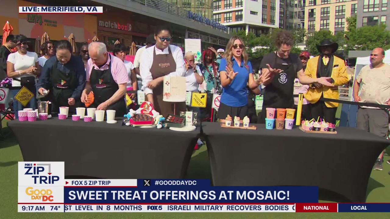 Zip Trip to Merrifield: Sweet treat offerings at Mosaic