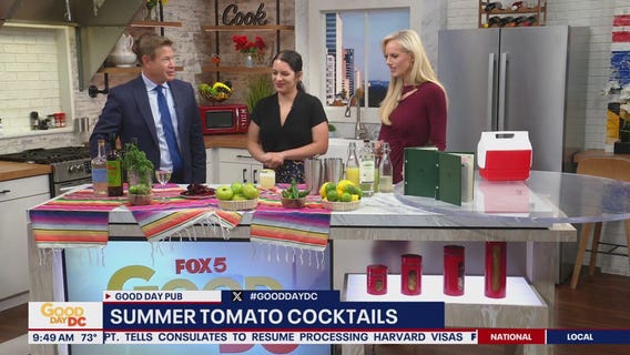 Summer tomato cocktails