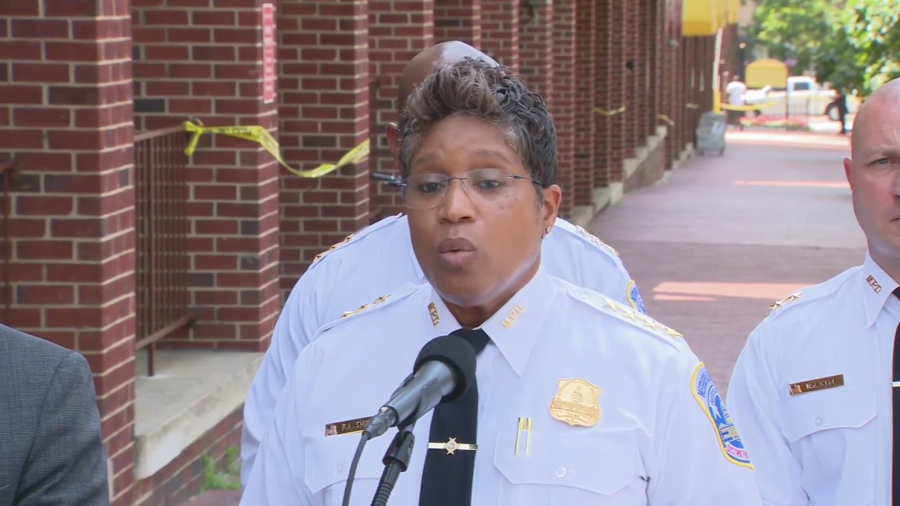 Press Conference: US Marshals shoot 1 in Washington DC