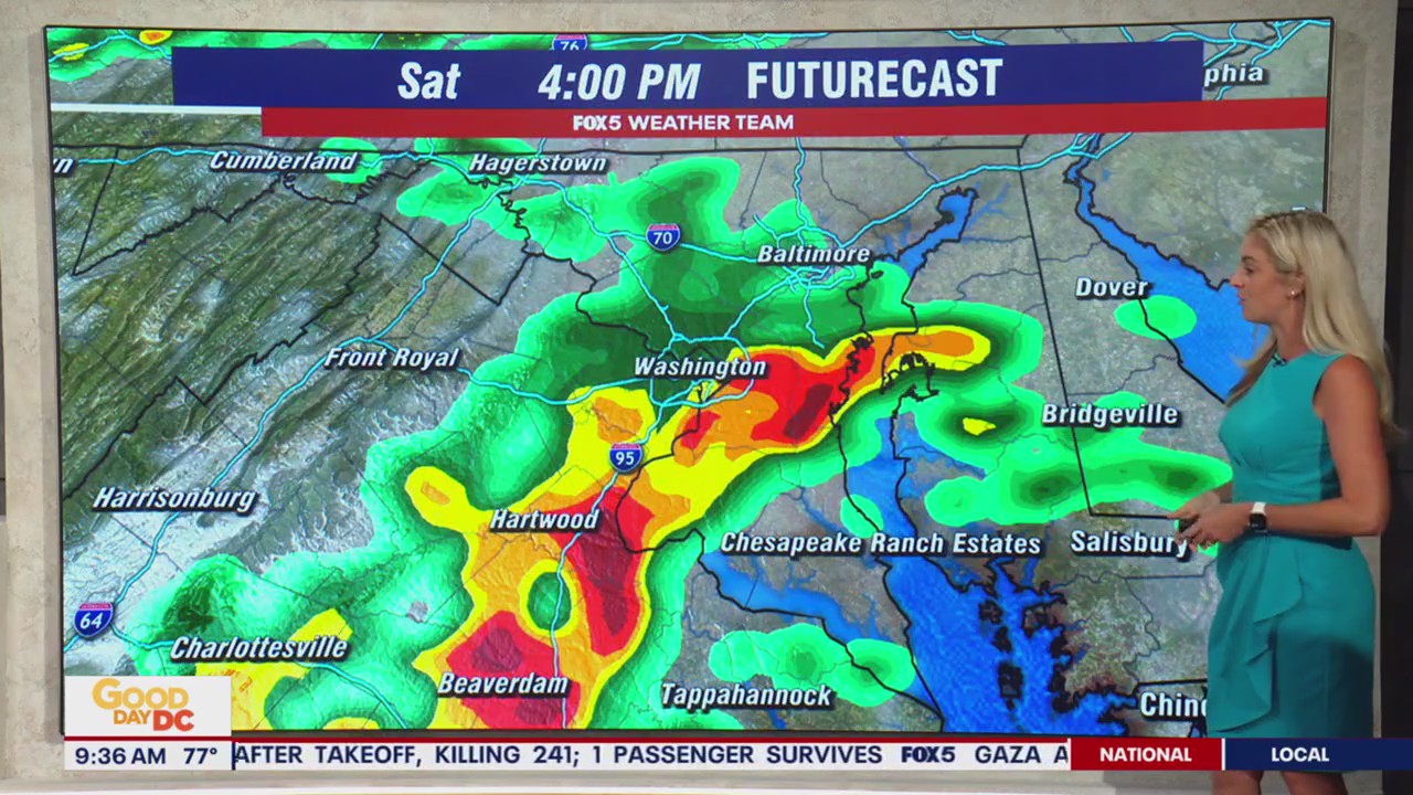 DC weather: Could storms impact Trump?s military parade?