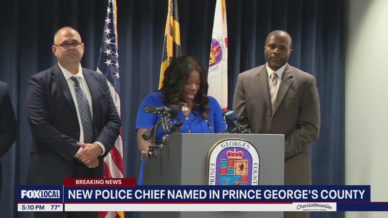 Prince George's County announces new police chief | FOX 5 DC