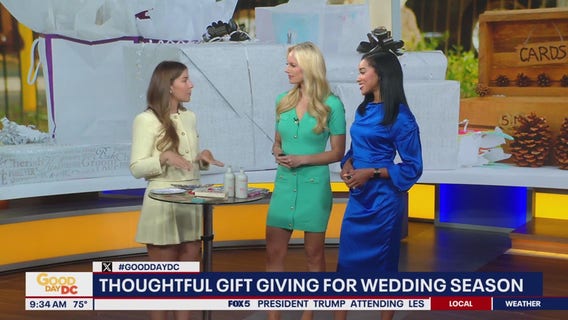 Thoughtful gift giving for wedding season