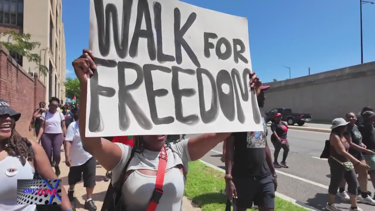 Freedom Walk in Anacostia to celebrate Juneteenth | FOX 5 DC