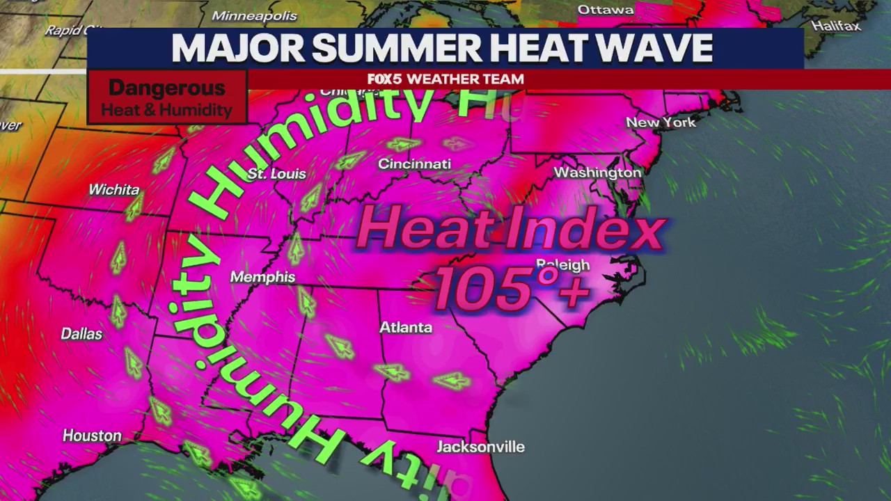 Summer Solstice: Heat Wave to impact DMV region into next week | FOX 5 DC