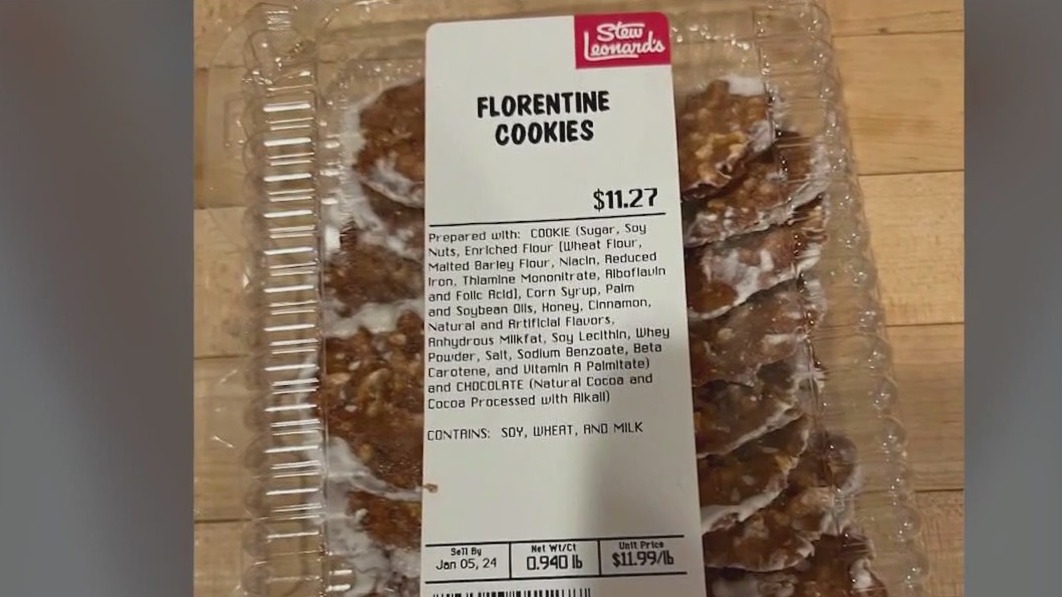 Deadly cookie label mix up