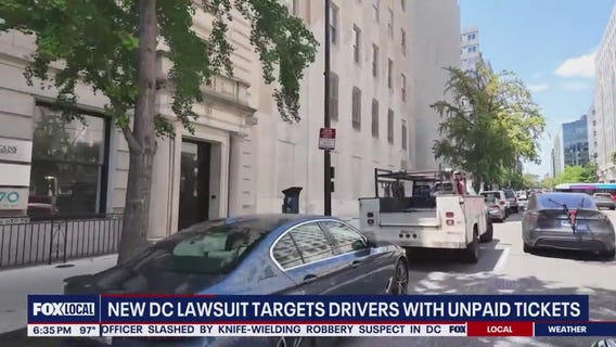 Four drivers sued over $340K in unpaid DC traffic violations