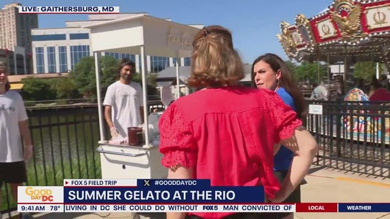 Summer gelato at The Rio