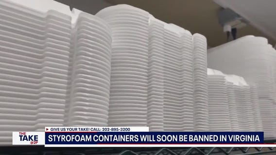 Virginia Styrofoam ban to start July 1