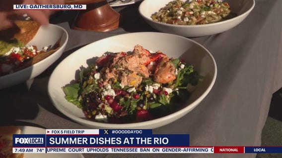 Visit to The Rio in Gaithersburg, Maryland for some summer dishes.