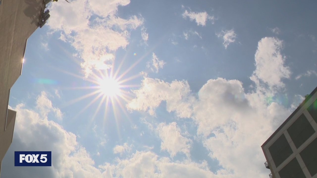 Trying to beat the heat as temps are on the rise