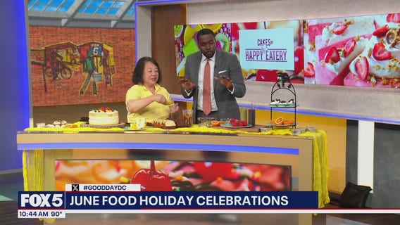 June Food Holiday Celebrations with Cakes by Happy Eatery
