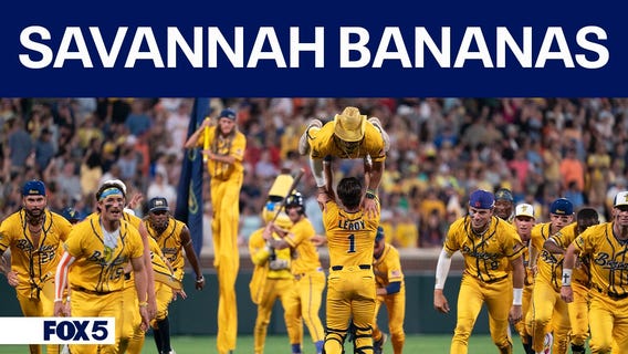 Savannah Bananas at Nats Park this weekend