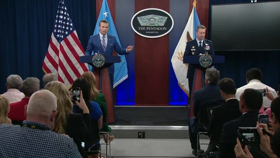 Pete Hegseth holds Pentagon briefing on Iran conflict