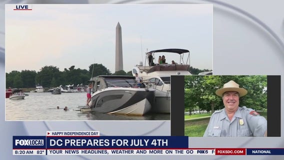 DC prepares for the 4th of July