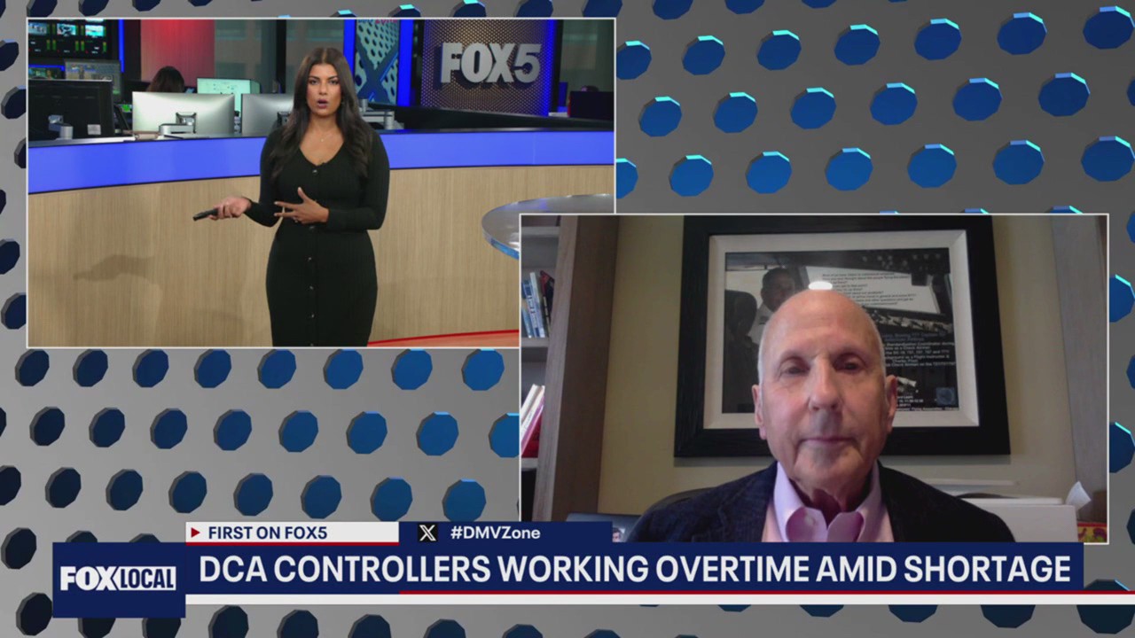 DCA Controllers Working Overtime Amid Shortage