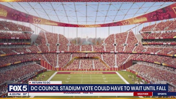 The Washington Commanders return to DC may have to wait